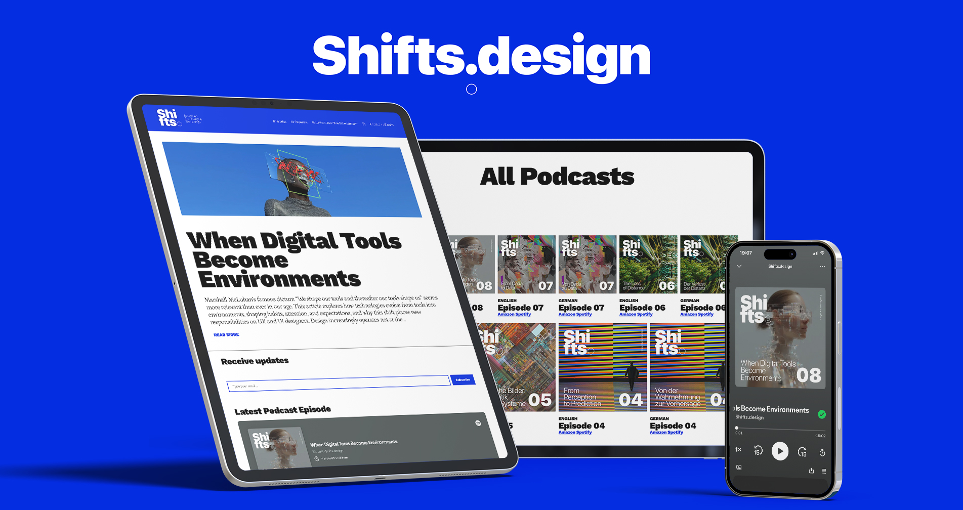 Shifts on iPad and iPhone