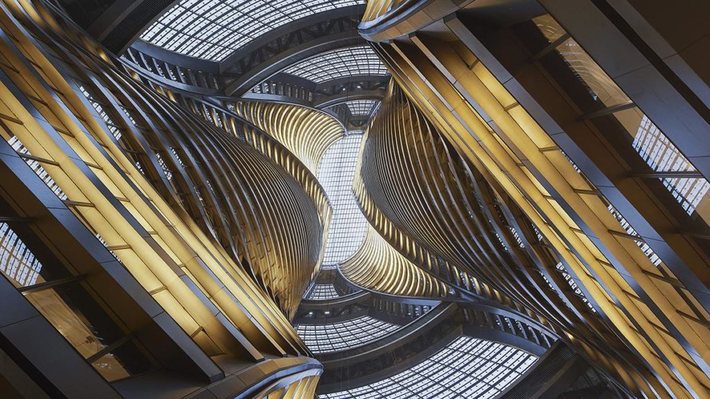Siamesic Twin Towers by Zaha Hadid